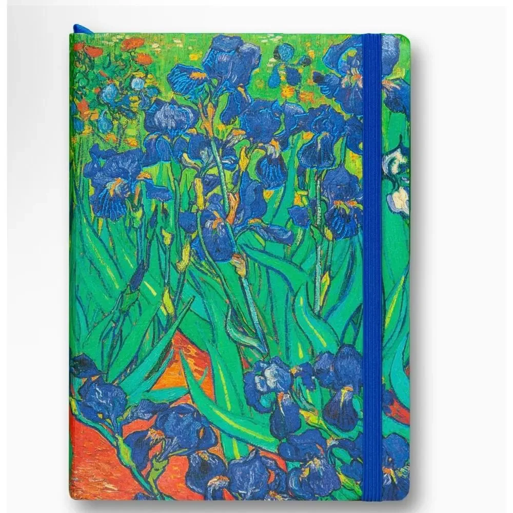 Van Gogh Irises Weekly Planner Journal A5 Eco Friendly Motivational